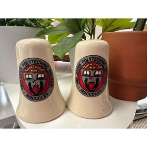 Worcester Polytechnic Institute Salt and Pepper Shakers Vintage WPI